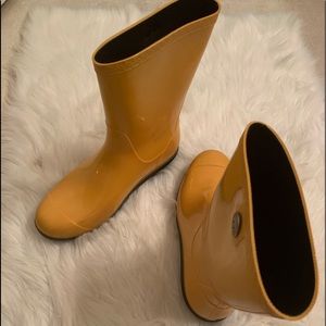 UGG yellow rain boots